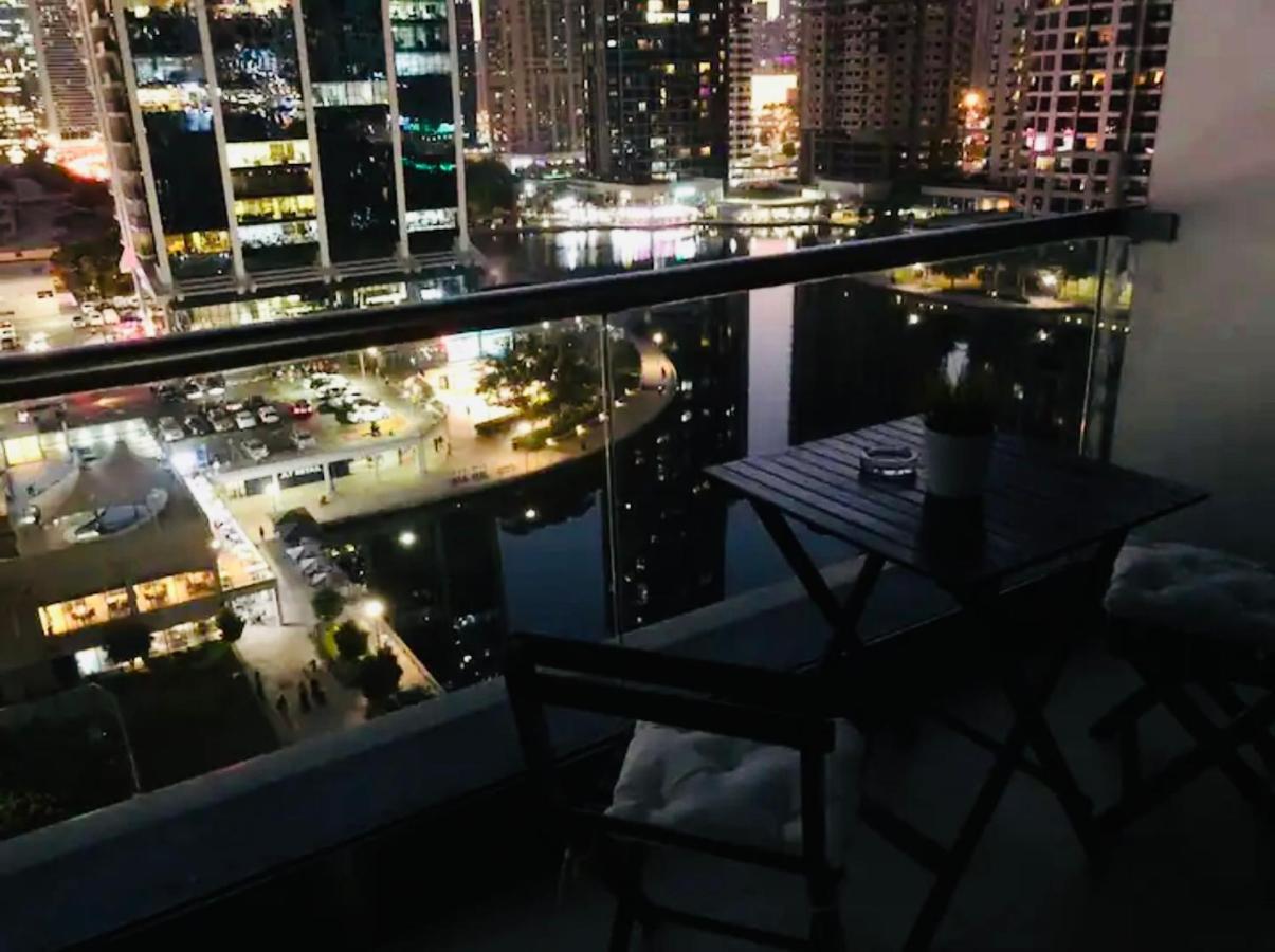 Luxury Modern Studio In Jlt With Amazing View & Rooftop Pool - Sleeps 3 ドバイ エクステリア 写真